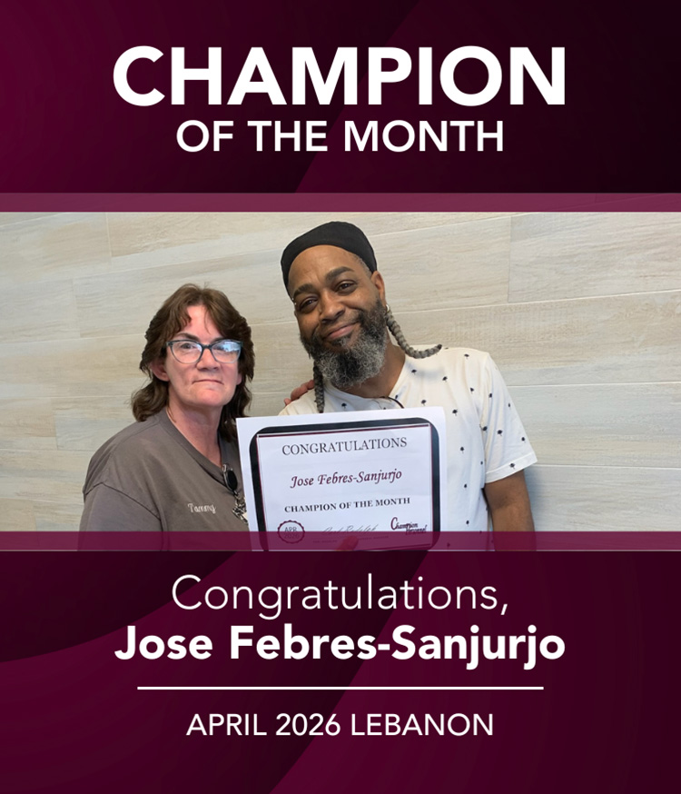 Champion of the Month - Lebanon - April 2026