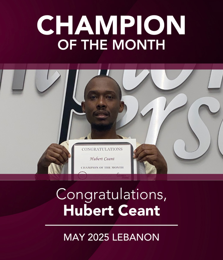 Champion of the Month - Lebanon - May 2025
