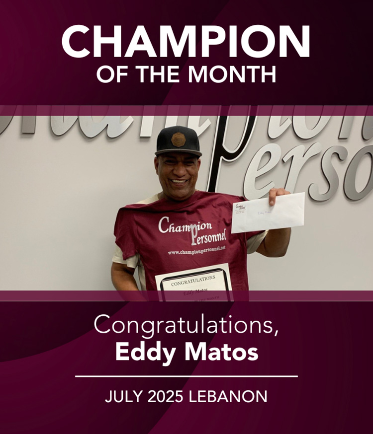 Champion of the Month - Lebanon - July 2025