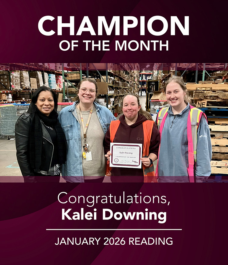 Champion of the Month - Reading - January 2026